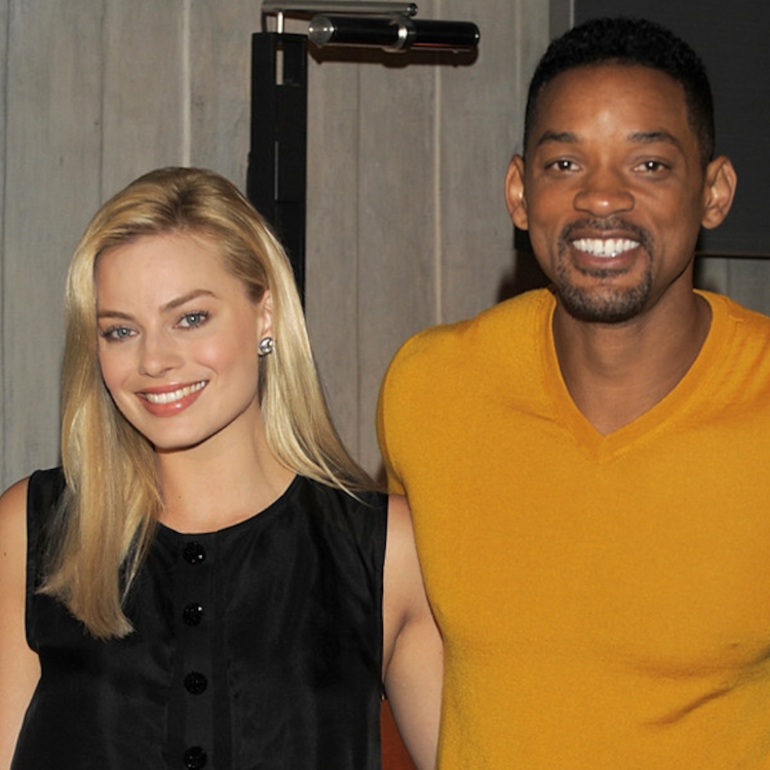 Will Smith Slept With Margot Robbie's Mom Will Smith and Margot Robbie Promote New Movie Together - E! Online